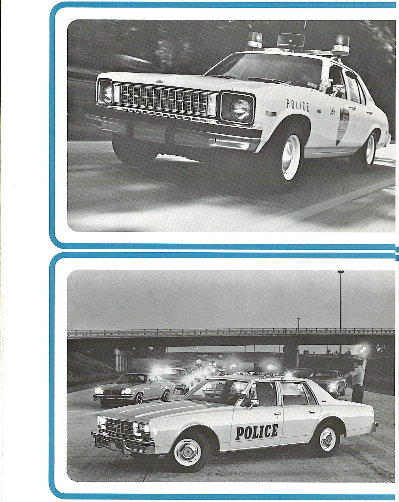 1978 Chevrolet Police Vehicles Brochure Page 3